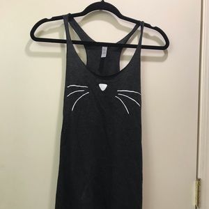 cat lover tank top